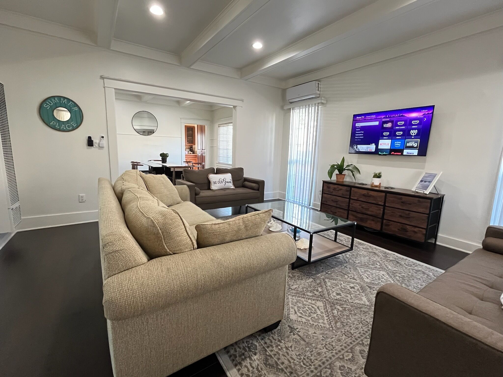 living room facing Dining room