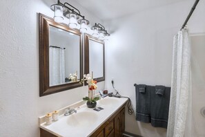 Bathroom - Benedictine Theme 2br 1ba (Atchison)