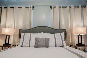 2 bedrooms, iron/ironing board, travel cot, WiFi