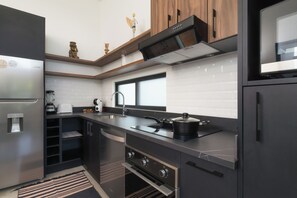 Rumah, 2 kamar tidur, patio, pemandangan kebun | Interior