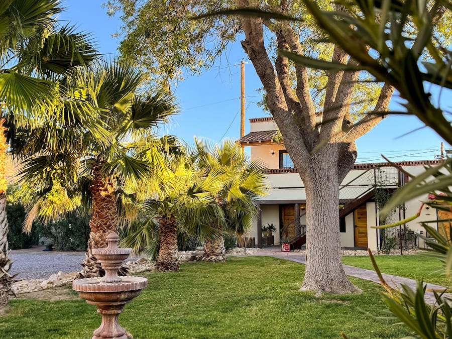 Courtyard view
