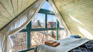 2 Schlafzimmer, Schreibtisch, kostenloses WLAN, Bettwäsche