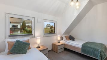 4 habitaciones, tabla de planchar con plancha y wifi gratis