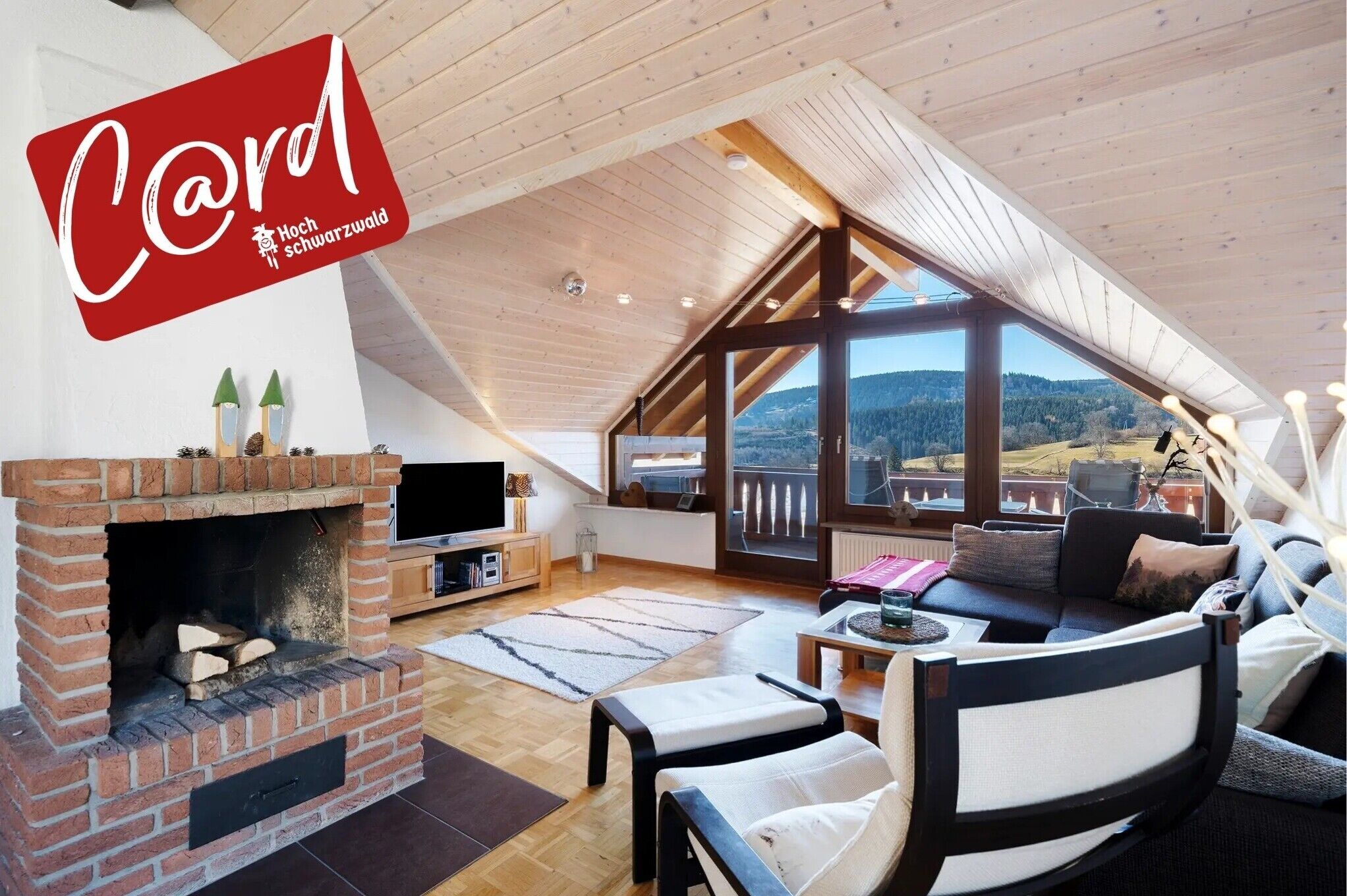 TV, fireplace, DVD player, stereo