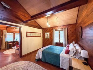 1 chambre, fer et planche Ă repasser, Wi-Fi gratuit, draps fournis