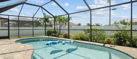 Una piscina climatizada