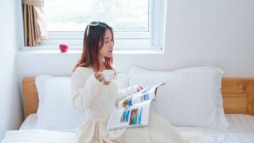 Free minibar, desk, soundproofing, free WiFi