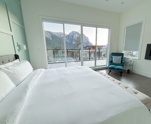 5 bedrooms, desk, iron/ironing board, travel cot