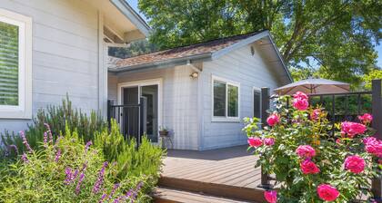 Ben Lomond Mediterranean Villa with full sun, spa, and spacious yard