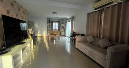 3-bedroom 2 story house in Pattaya , Thailand with AC, WiFi. Relax and unwind