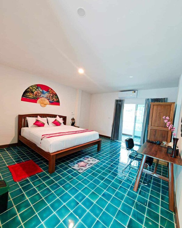 Deluxe Double Room | Desk, free WiFi - Baan Khlong Mae Kha (Chiang Mai)