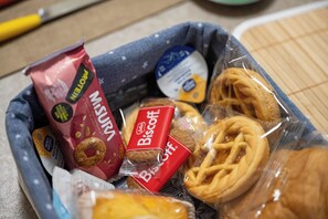 뷔페 아침 식사
