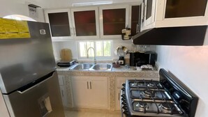 Coffee/tea maker, fridge, microwave, oven - Villas Hillside apt 2 (Samaná)