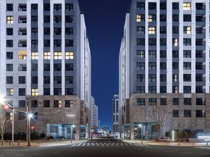 Façade de l’hébergement