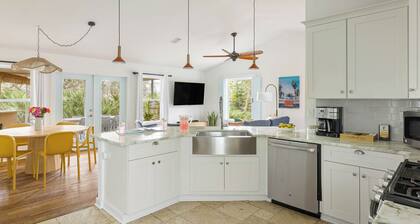 Haven & Hidden Grove Buyout | 2 Homes - Walk to Beach | Hot Tub, Game Room, Deck