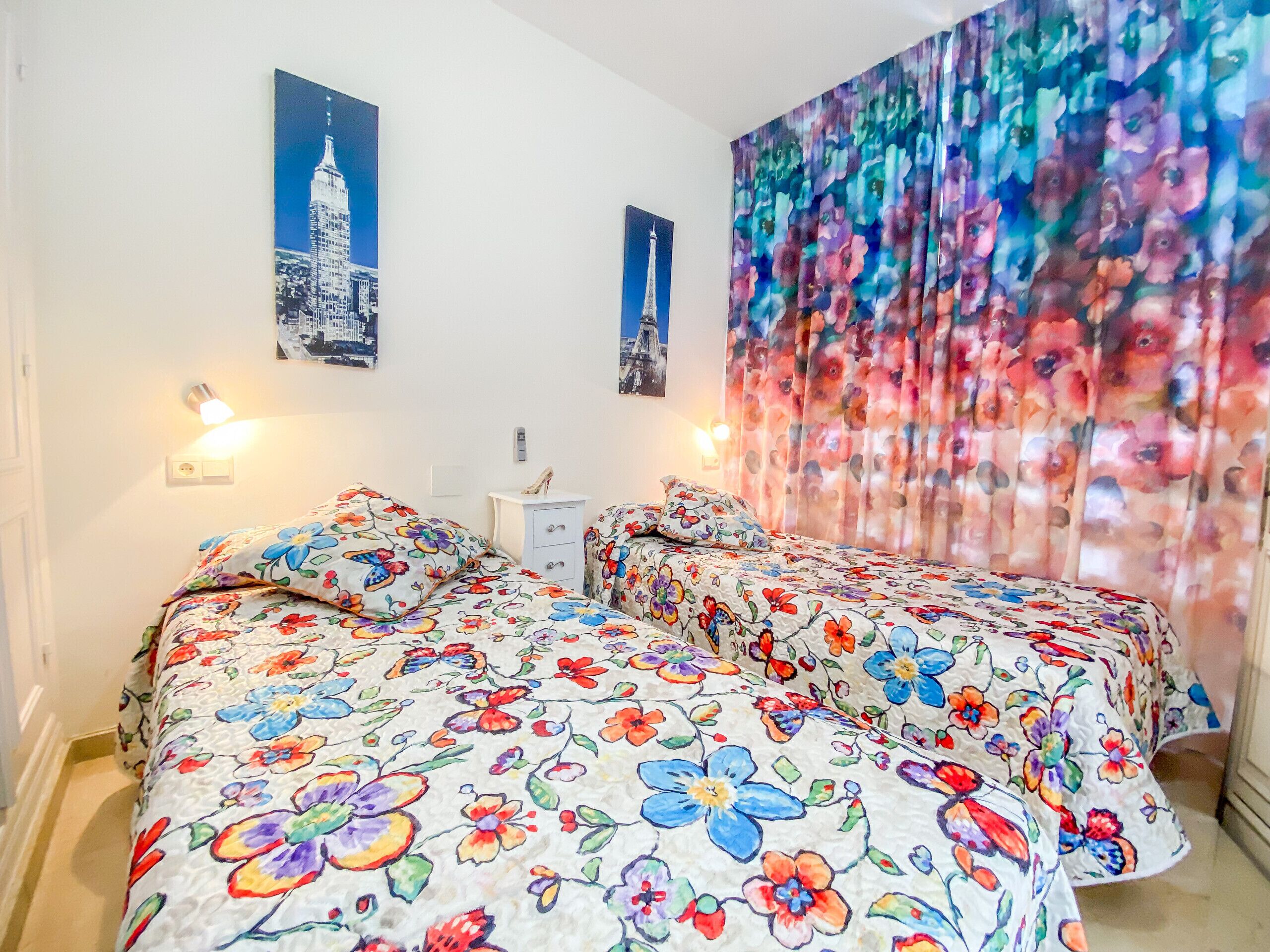 Iron/ironing board, travel cot, free WiFi, bed sheets
