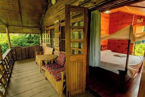 Pemandangan balkon