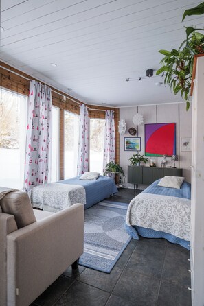 Interior - Lapin taikaa: hiljaisuus ja revontulet! (Lappi)