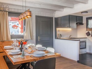 Microwave, dishwasher, highchair