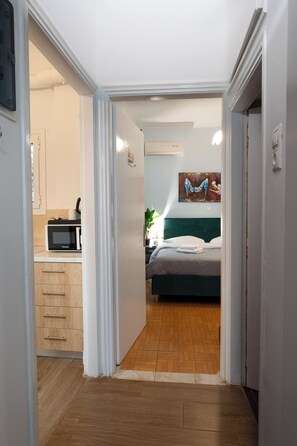 1 makuuhuone, silitysrauta/-lauta, Wi-Fi, vuodevaatteet