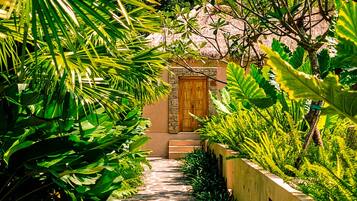 Entrada de la propiedad