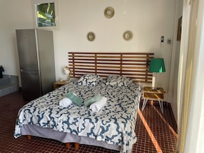 1 bedroom, WiFi, bed sheets - Martinique Studio Stopover Diamond (Le Diamant)
