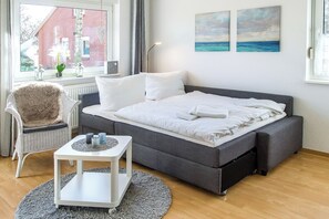 2 sovrum, strykjärn/strykbräda, resesäng och gratis wi-fi