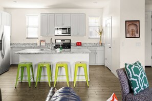 Fridge, microwave, oven, stovetop - Spacious 5BR Retreat | Pool Access | Ext Stay (Goodyear)