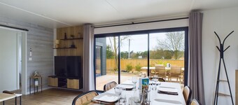 Chalet for 6- Heated swimming pool all year round