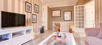 400m form the beach, old house for 4