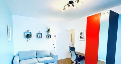 Studio tout équipé calme et lumineux quartier Pleyel