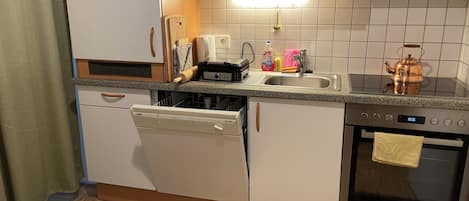 Apartemen, 1 kamar tidur, akses difabel, patio | Interior