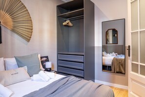 2 chambres, fer et planche à repasser, Wi-Fi gratuit