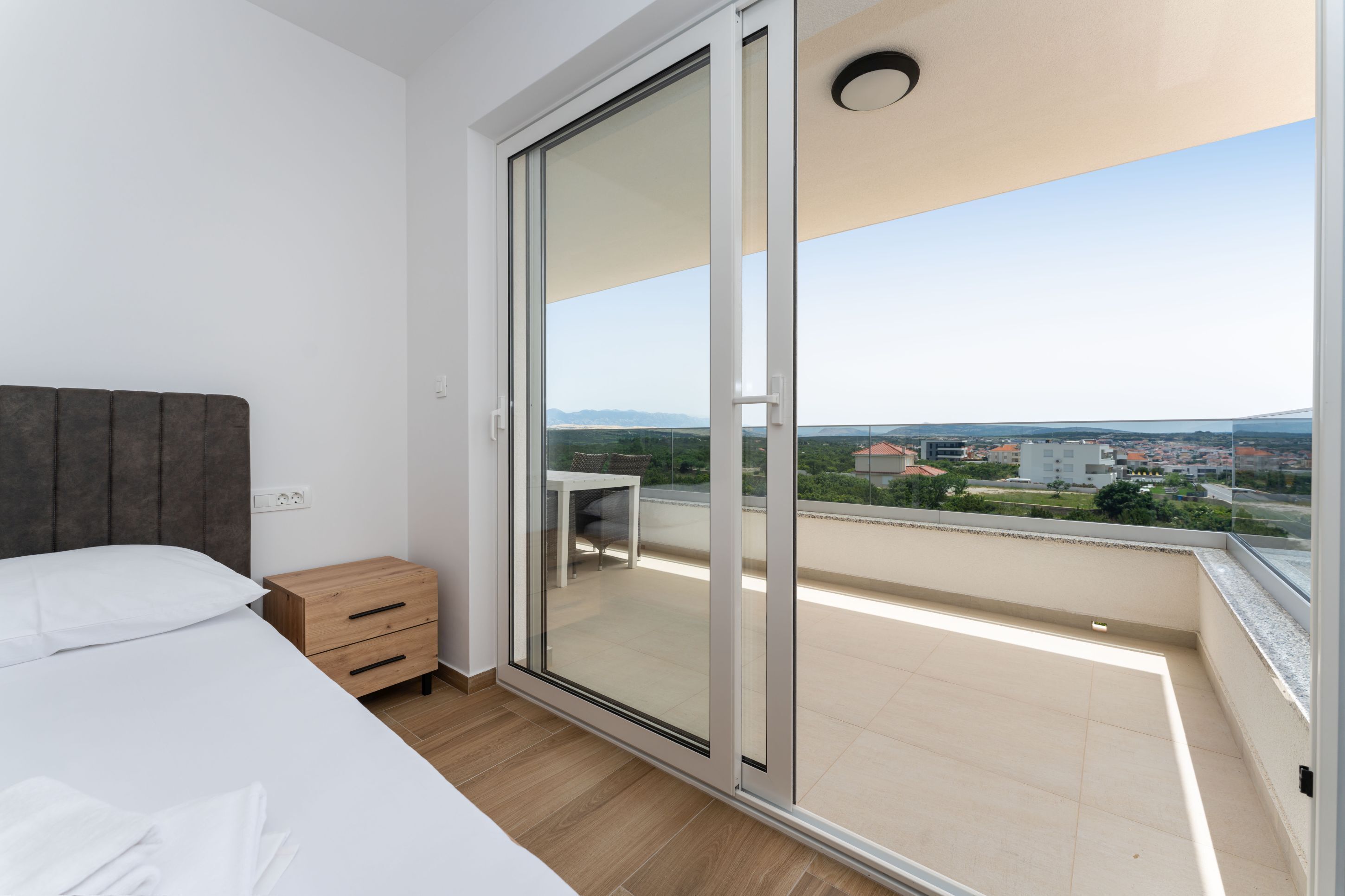 Appartement, 2 slaapkamers, balkon, uitzicht op tuin | Balkon