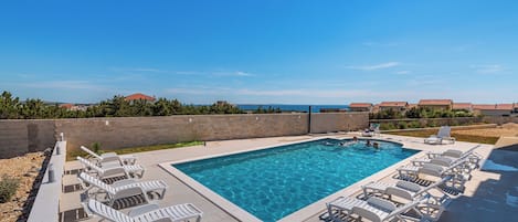 Apartment, 2 Bedrooms, Balcony, Garden View | Pool | Outdoor pool