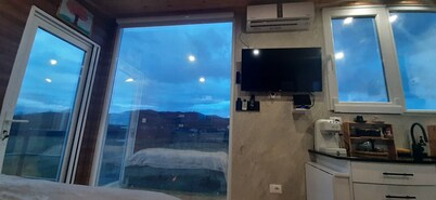 Orchard Guard Tower offers guests all the luxuries of home with mountain views