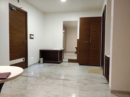 Living area. Hotel Geetanjali