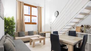 Apartamento básico | Área de estar