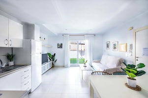 Apartamento básico | Zona de estar