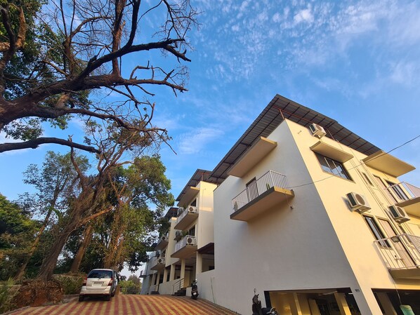 Voorkant van accommodatie