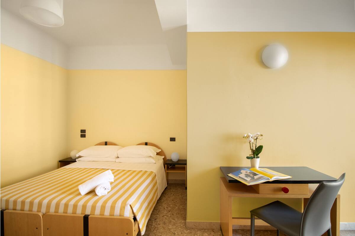 Basic Double Room, Balcony, City View | In-room safe, desk, free WiFi