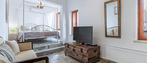 1 غرفة نوم ومكواة/لوح كي وسرير سفر وواي فاي مجانًا