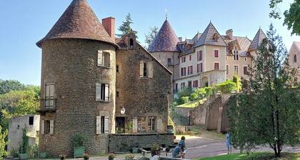 Moulin Fouché | Der Taubenturm | Ferienhaus mit großer Terrasse neben einem See