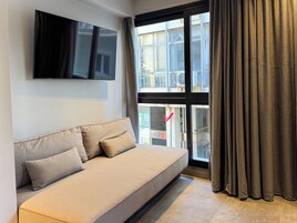 Executive Urban View Suite | Cortinas blackout, Wi-Fi de cortesia, roupa de cama