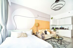 1 bedroom, desk, iron/ironing board, WiFi - Spacious & Cozy Studio JVC Dubai |Summer Deals (Dubai)