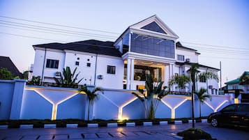 Fassade der Unterkunft