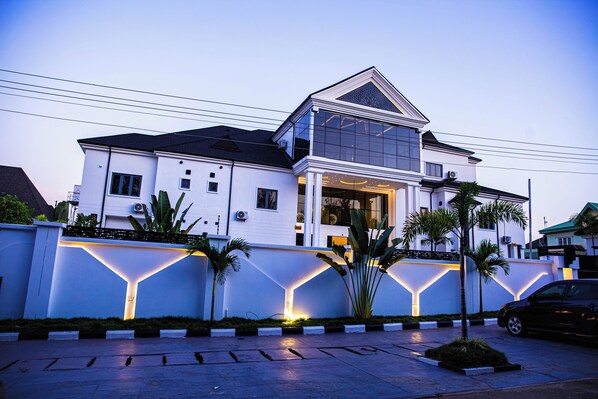 Fassade der Unterkunft