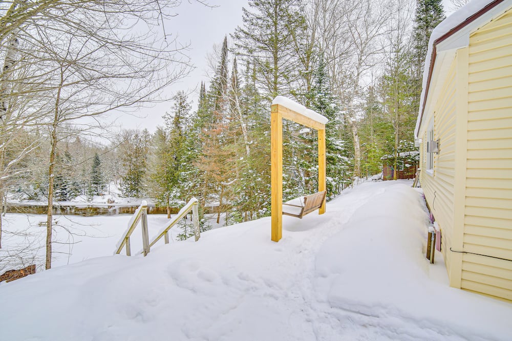 Ice Fish & Snowmobile: Riverfront Manistique Cabin - Nahma, MI
