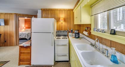 Fish, Hike & Relax: Riverfront Manistique Cabin