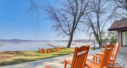 Lake Wisconsin Retreat w/ Dock: Great for Groups!
